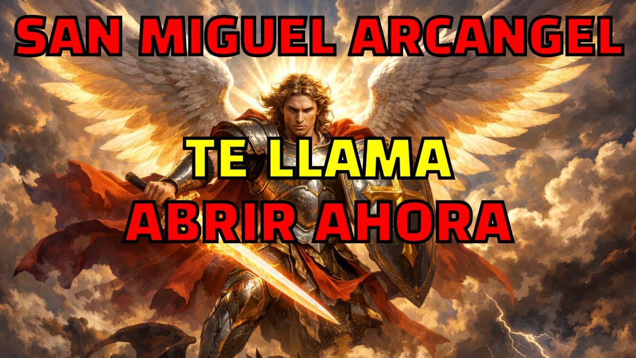 ⚠️SAN MIGUEL ARCANGEL TE ADVIERTE Y TE PROTEGE | ⚠️QUEDAN 9 SEGUNDOS