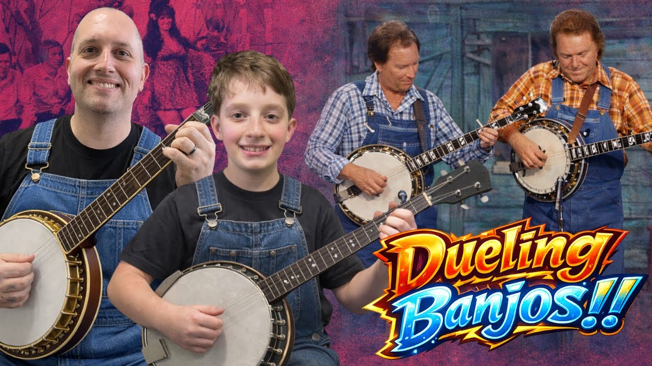Introducing My Son To Roy Clark & Buck Trent - Dueling Banjos || Now He Wants To Play The Banjo!!