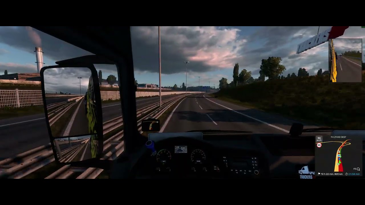 Euro Truck Simulator 2 TMP Rotterdam - Clermont-Ferrand