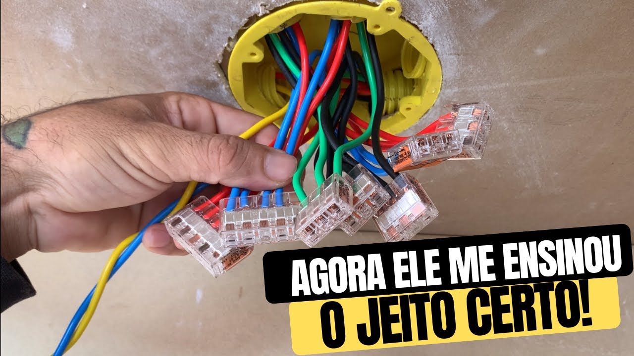 Se errar aqui, condena toda instalação elétrica.