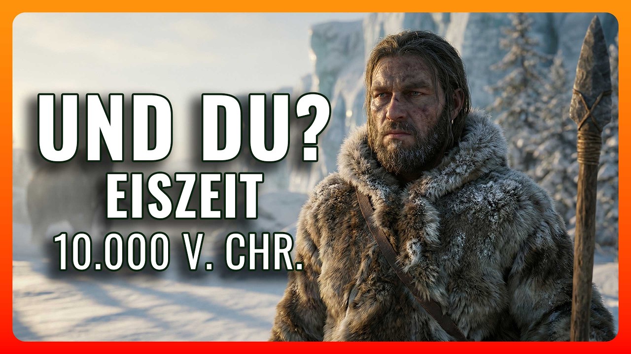 Stell dir vor: Du lebst in der Eiszeit 10.000 v. Chr. (Das ist dein Alltag)
