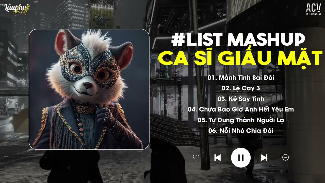 Mashup 5in1 - Ca Sĩ Giấu Mặt Cover ♫ Playlist Nhạc Cover Ca Sĩ Giấu Mặt Đang Hot TikTok