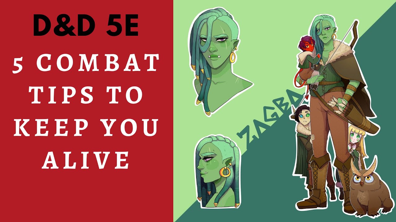 D&D 5e Beginner Combat Tips to keep you alive