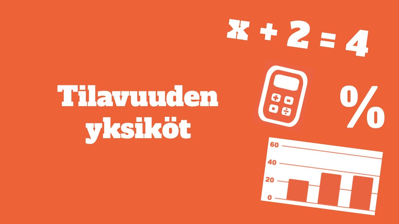 Tilavuuden yksiköt