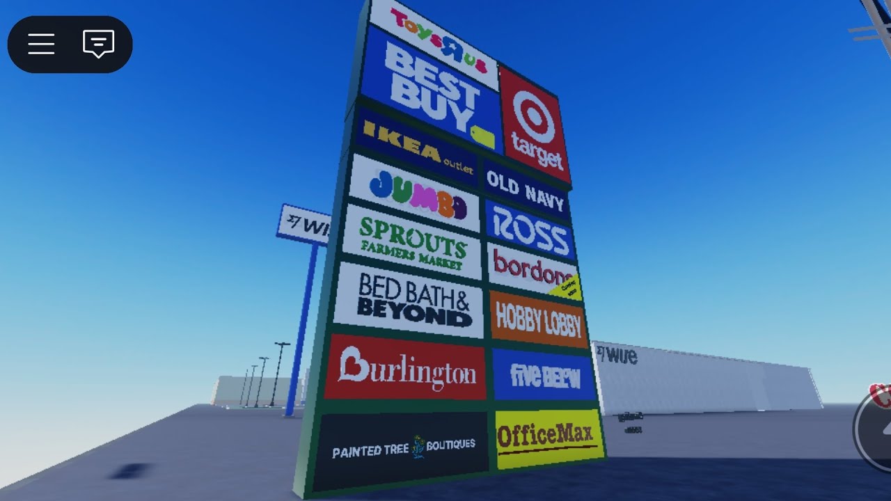 (ROBLOX) Abandoned Circuit City & Now Open Bordons (Former Big Lots)