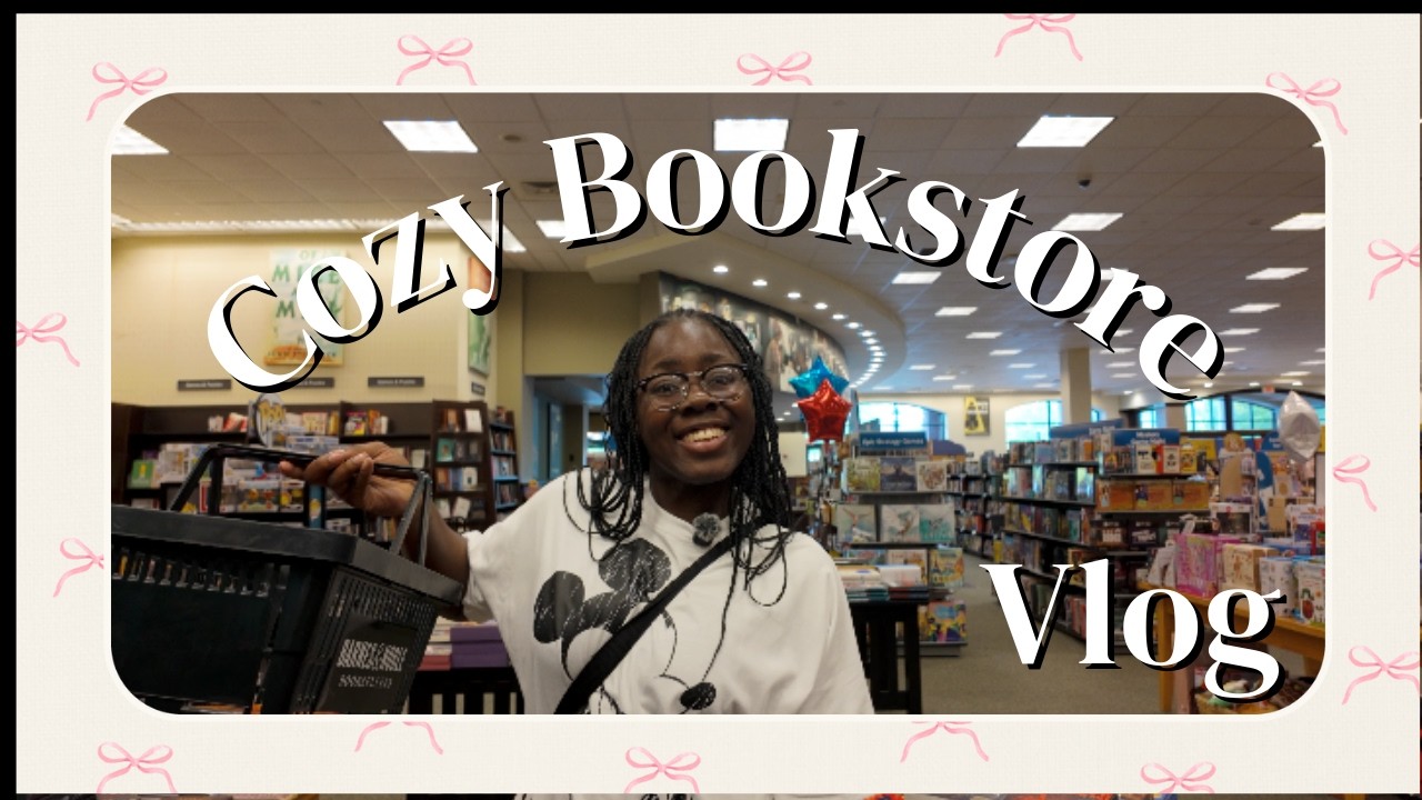 *Уютный* видеоблог о книжном магазине 🍂📚 Проведите день, покупая книги в Barnes & Noble вместе со...
