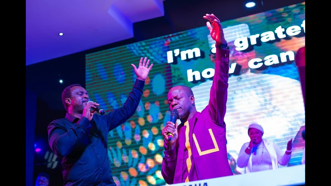 Gbenga Akinfenwa and Olumide Iyun in powerful live ministration - I Remember