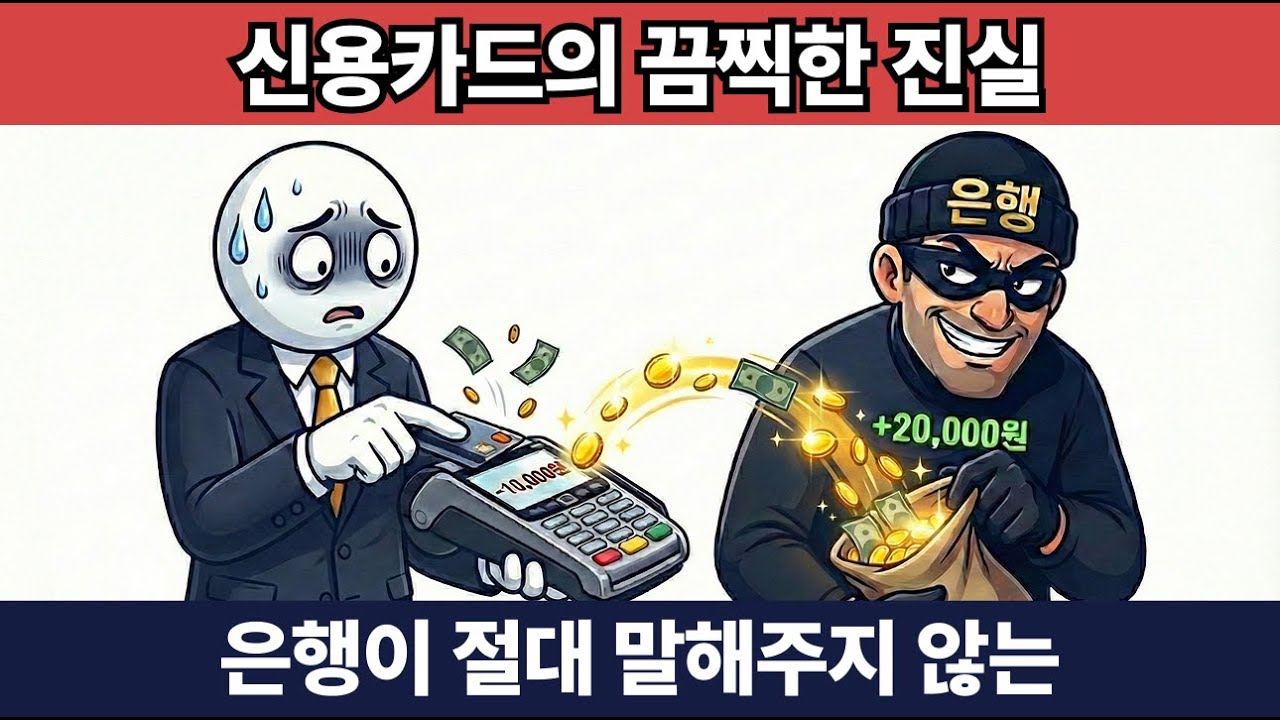 은행이 절대 말해주지 않는 신용카드의 끔찍한 진실