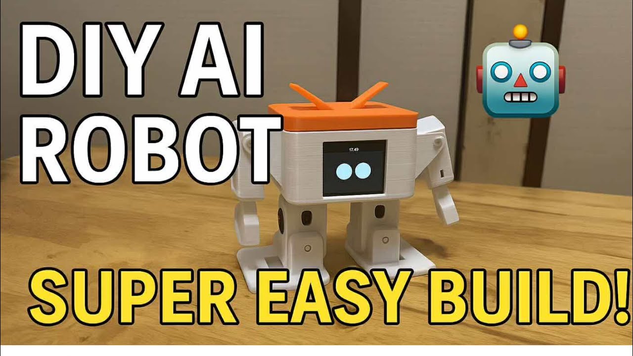 DIY your self Otto Ai voice control robot 