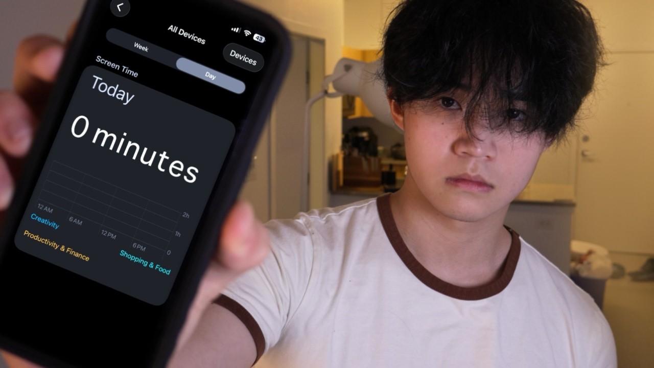 i went completely screenless for a week