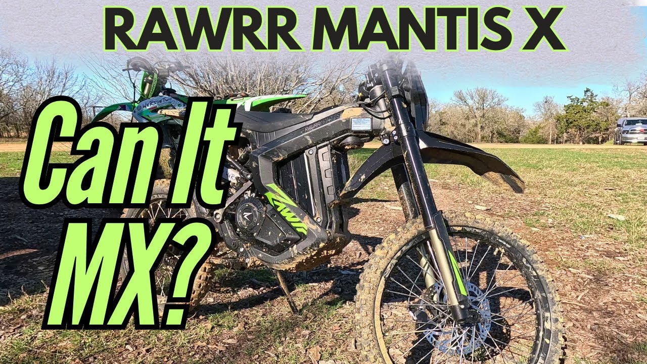 Reviewing the Rawrr Mantis X on Motocross Track