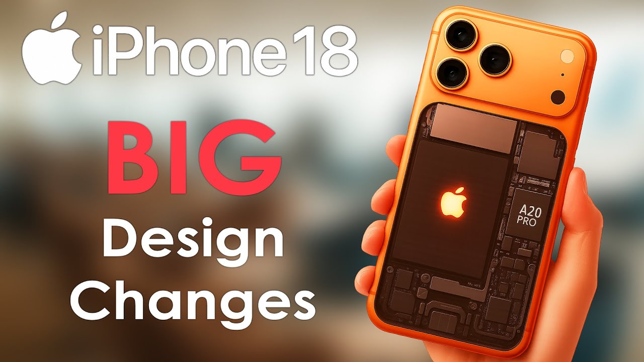 iPhone 18 Pro Big Upgrades, Apple&rsquo;s 1st Variable Aperture, Transparent, Notch less iPhone !