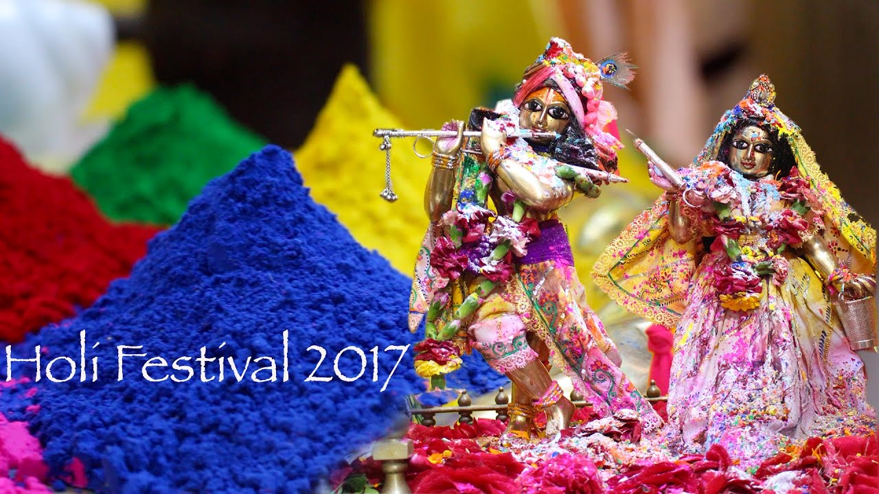 HOLI CELEBRATION AT ISKCON CHOWPATTY 2017