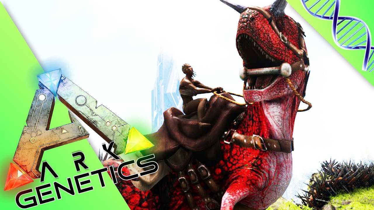 ARK GENETICS : LES MUTANTS ! CORNO ! Le têtu CARNOSAURE /45