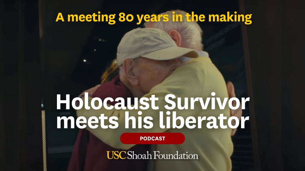 Eighty Years Later: A Buchenwald Survivor and Liberator Meet | Searching for Never Again Podcast