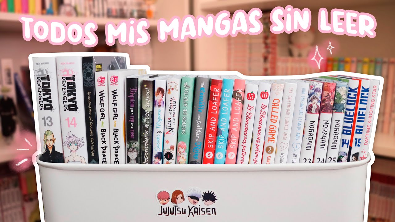 ¡TODOS MIS MANGAS SIN LEER! || MI TBR MANGA COMPLETO | Animmy-chan