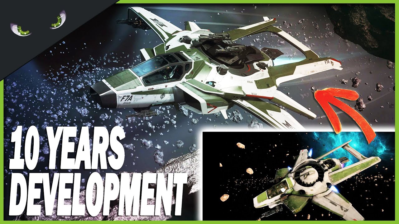 10 YEARS of Star Citizen DEVELOPMENT in 10 minutes !