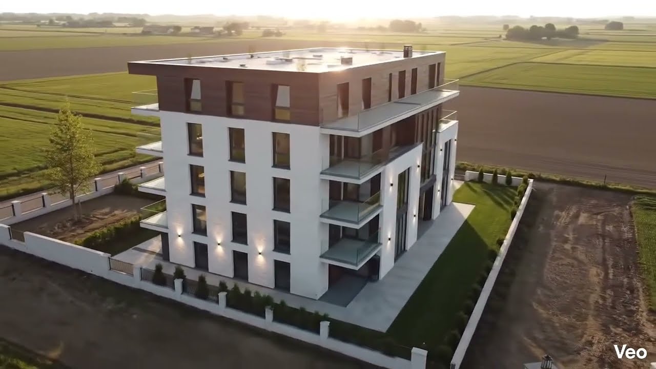 From Empty Land to Ultra Luxury Mansion  Cinematic Construction Transformation One Take