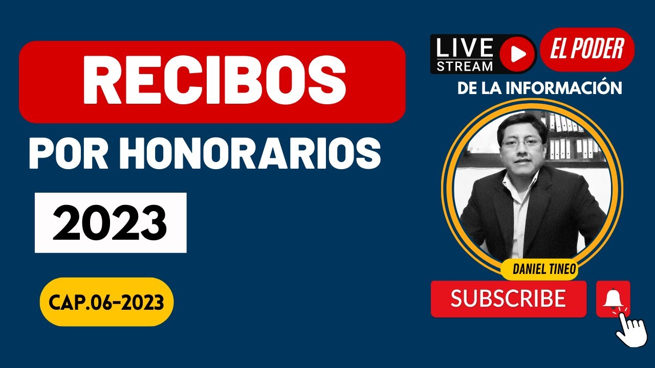 ¿Qué puede y qué no puede hacer una persona que emite recibos por honorarios?