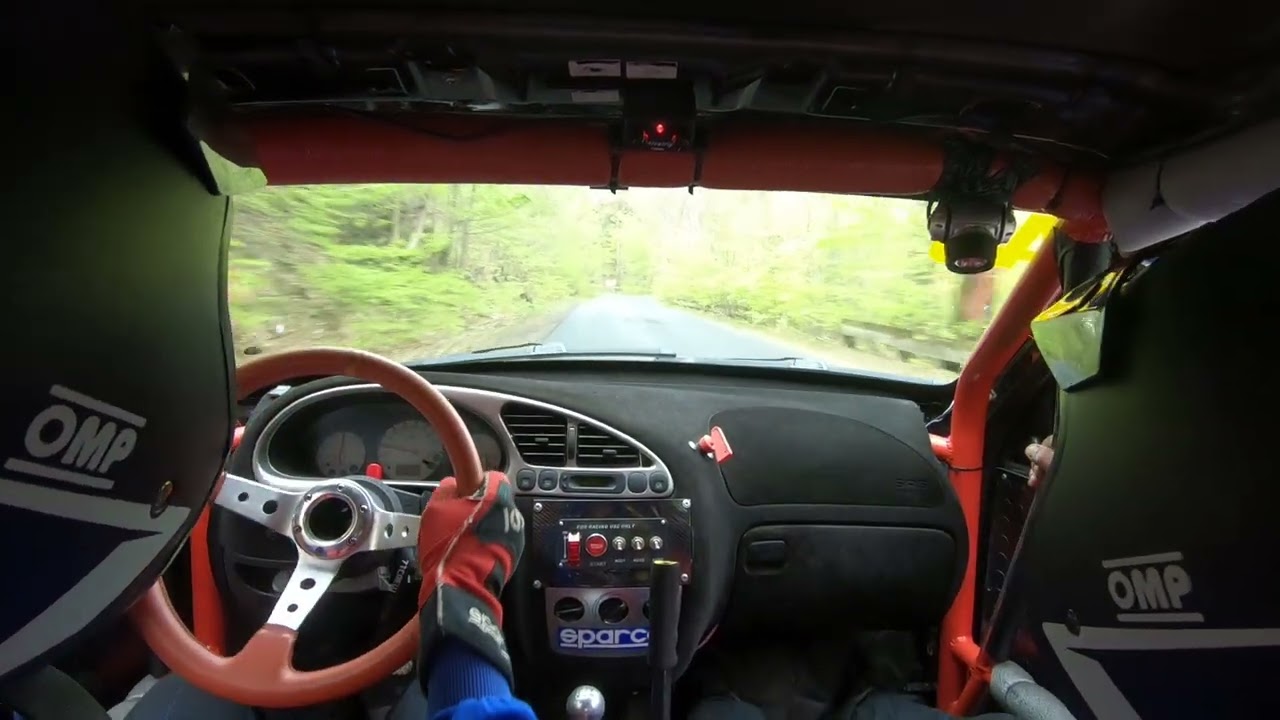 BSK Tech Wyścig Górski Kamionki 2024 Oczkowski/Mateja Ford Puma OnBoard 5. podjazd