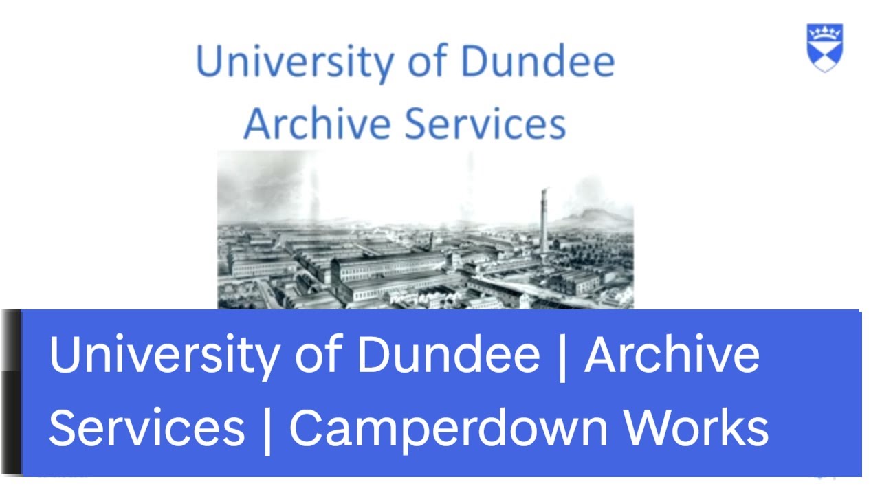 Camperdown Works drawing | University of Dundee