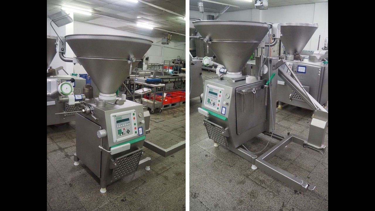 2083-30: Vemag vacuum filling machine with lifter