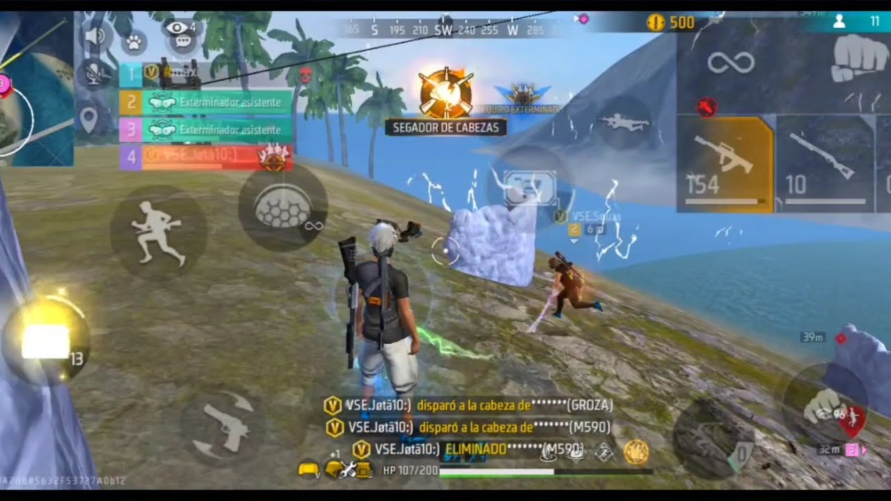 ASI JUEGA UN EQUIPO PROFESIONAL EN FREE FIRE❤️ HIGHLIGHTS EN TORNEOS 🇨🇱🕺