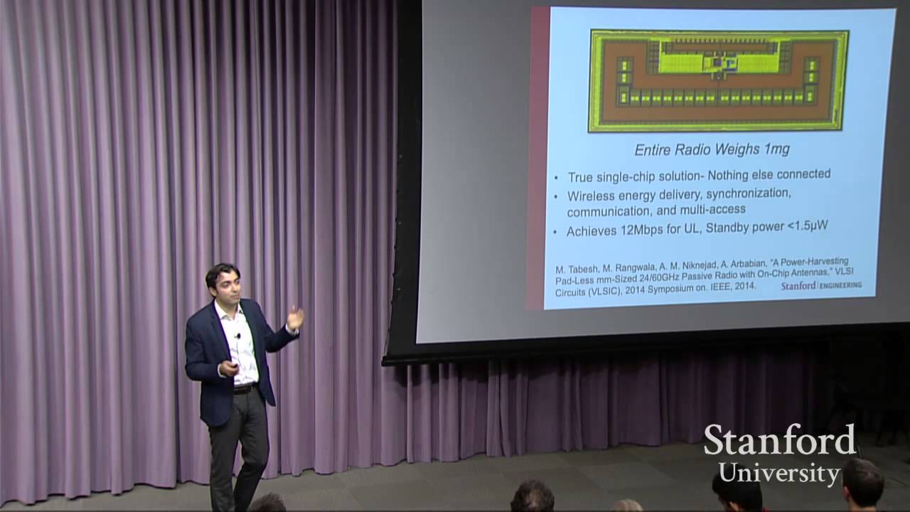 Amin Arbabian presents at The Internet of Everything: a Stanford Engineering symposium