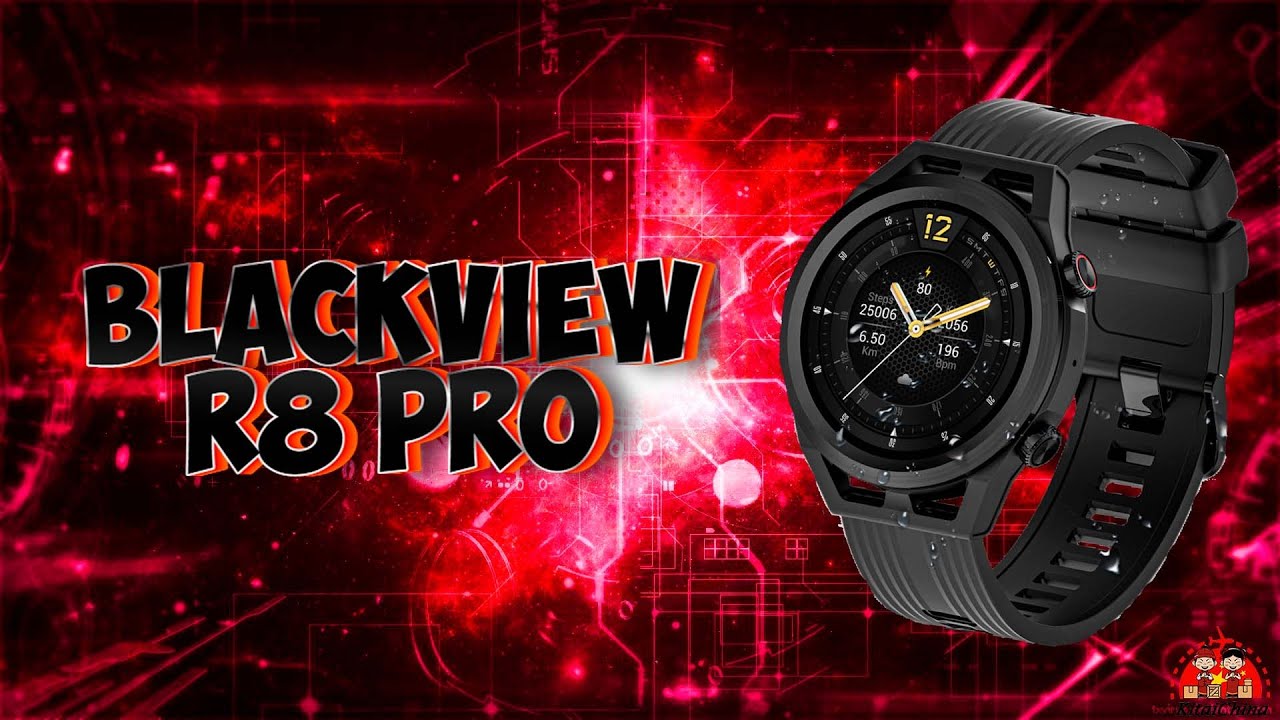 Распаковка и обзор Смарт часов Blackview R8 PRO.