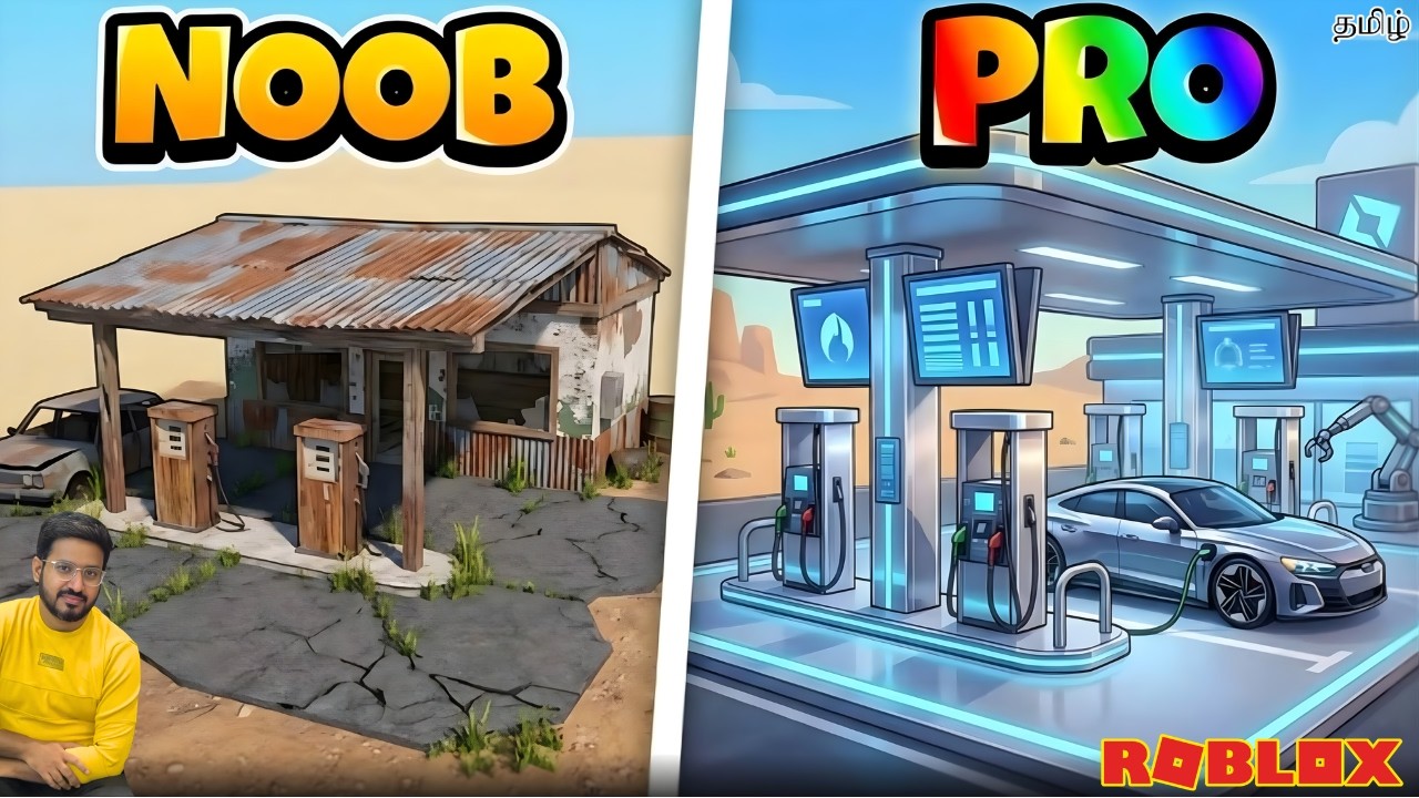 Roblox Gas Station Tycoon Fun Gameplay in Tamil | Earth Gamer