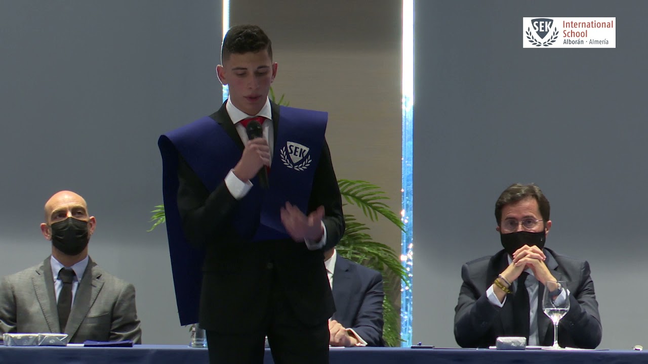 Discurso de Saleh Alaskar - Graduación de Bachillerato 2021