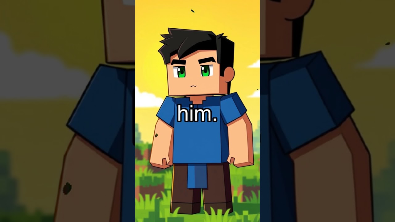 STEVE VS SHADOW STEVE DOPPELGANGER  #minecraft