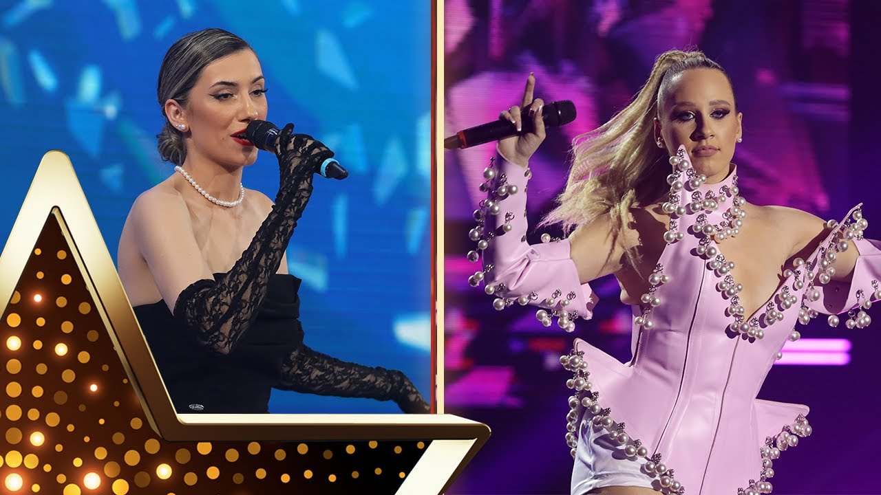 Ivona Damjanovic i Viktorija Lucic - Splet pesama - (live) - ZG - 22/23 - 23.06.2023. EM 34