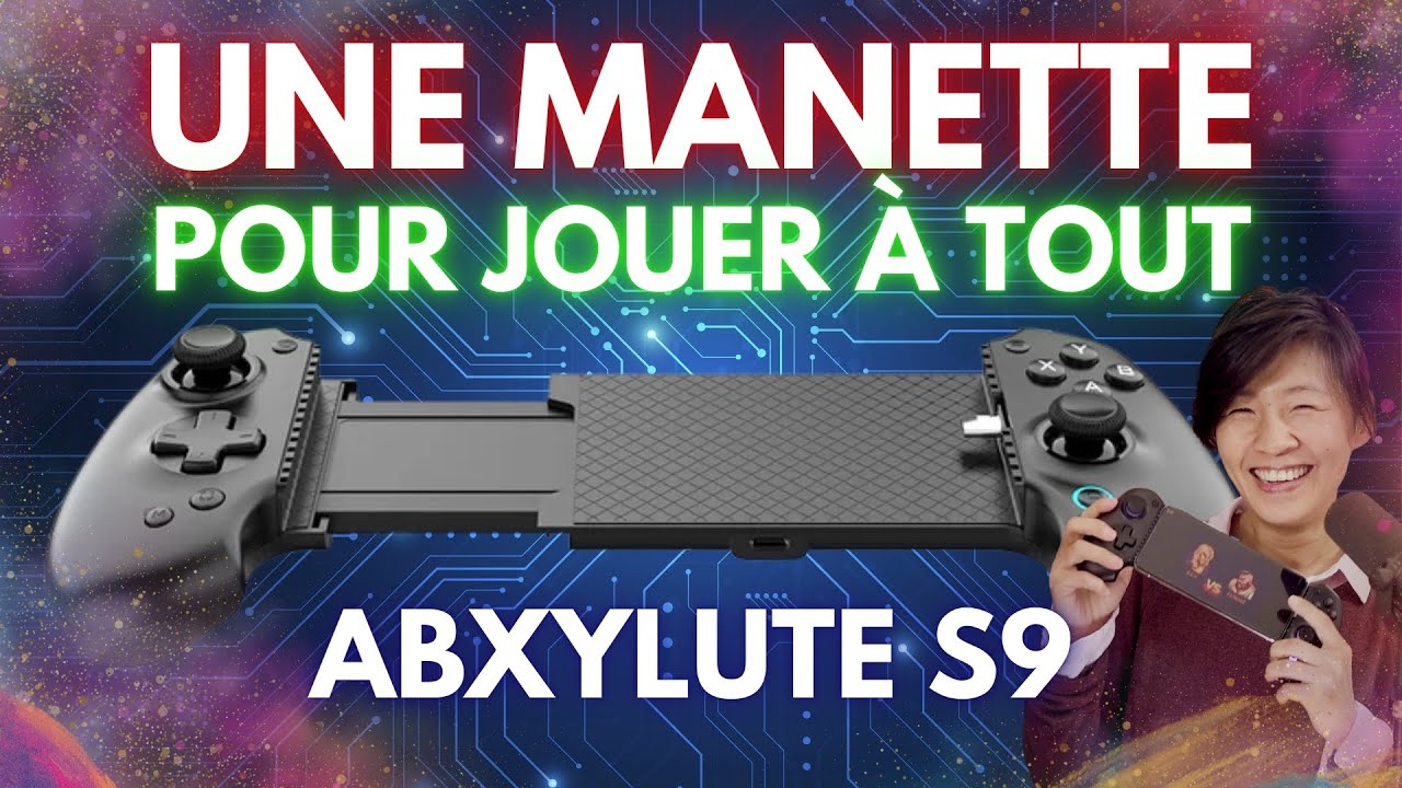 Une manette pour jouer à tout avec son smartphone, même pour les jeux en touch ! Abxylute S9