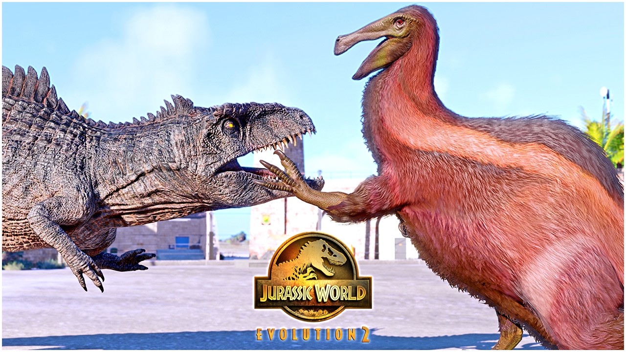 Deinocheirus All Perfect Animations & Interactions 🦖 Jurassic World Evolution 2 - Feathered DLC Pack