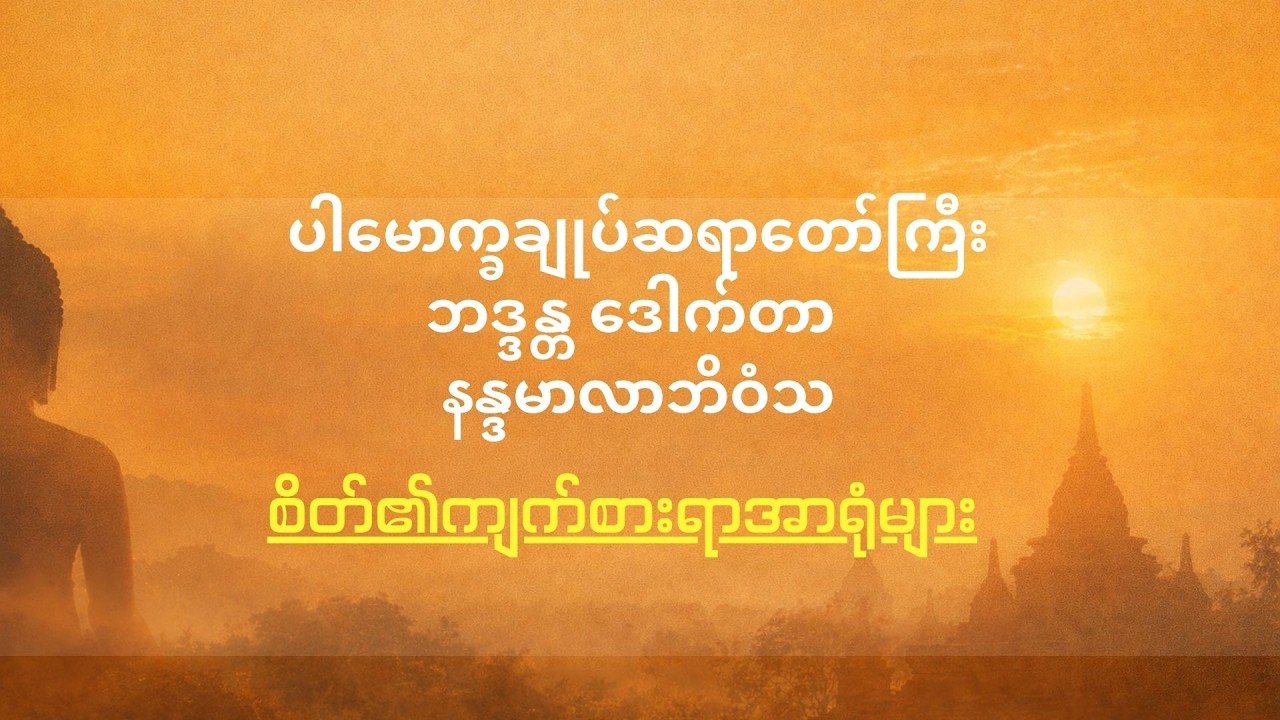 စိတ်၏ကျက်စားရာအာရုံများ