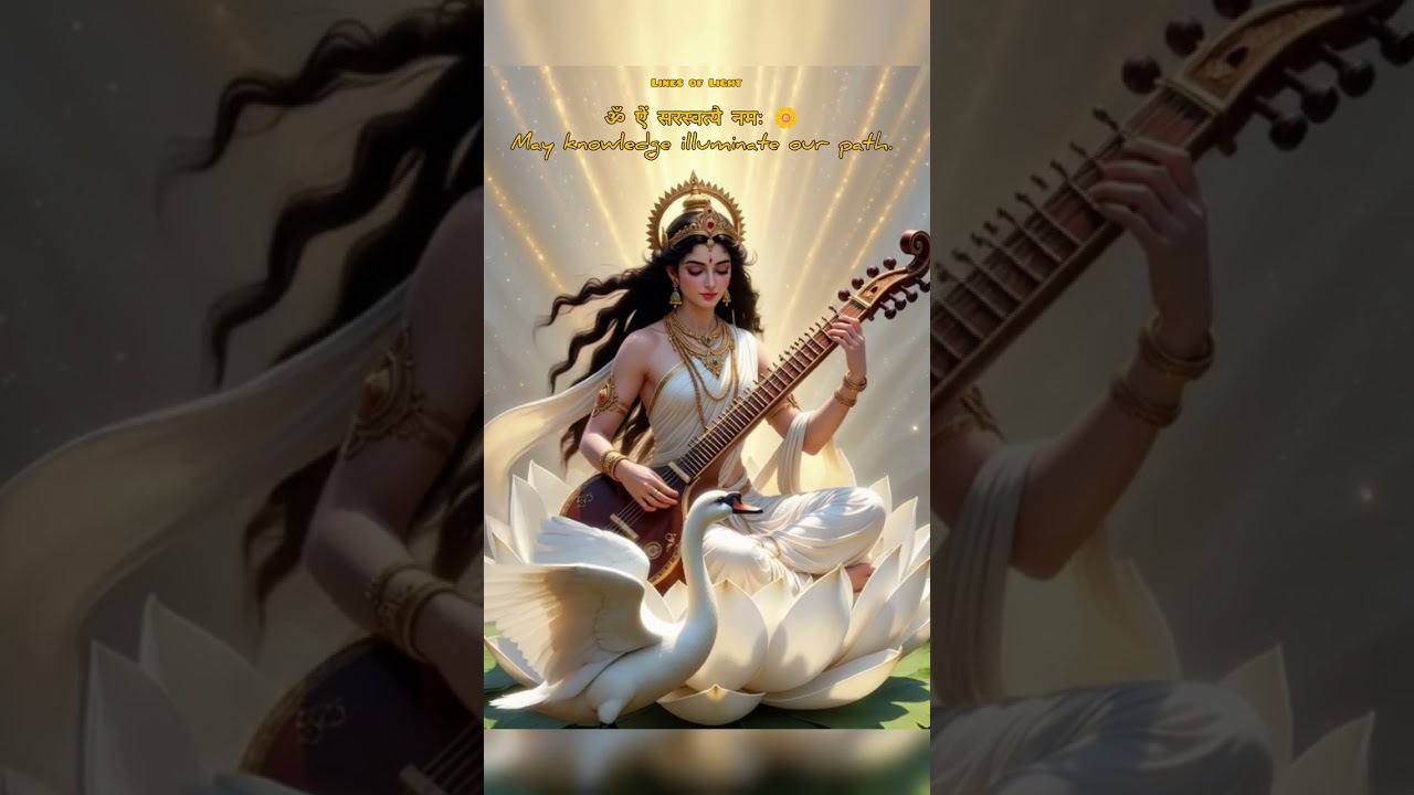 Saraswati Maa's Hidden Meanings Revealed 🌼 | 