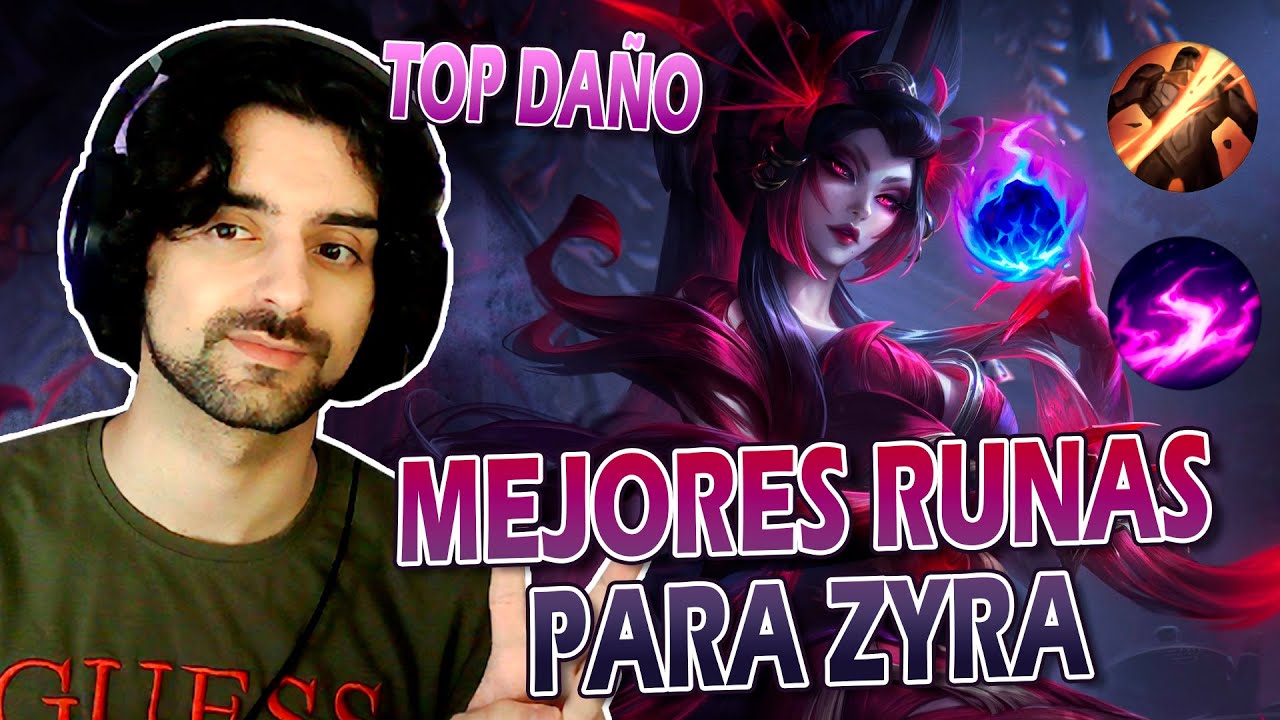 Las MEJORES RUNAS para ZYRA SUPPORT full daño ✨ | Wakai gameplay completo