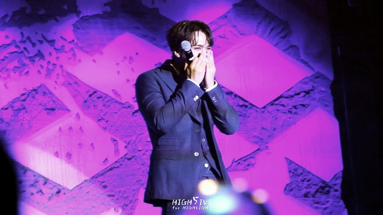 180731 손동운 미니라이브 - N행시 코너