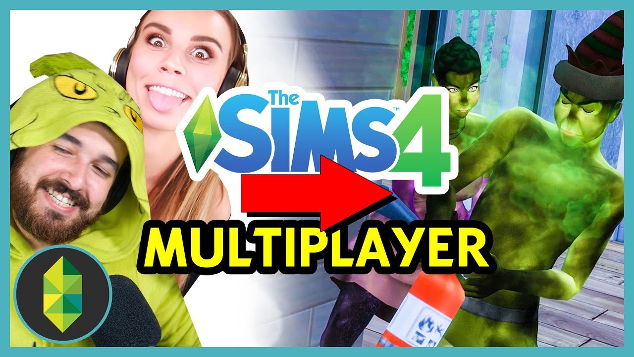 The Sims 4 MULTIPLAYER - Playing HIDE & SEEK! (w/ Deligracy)
