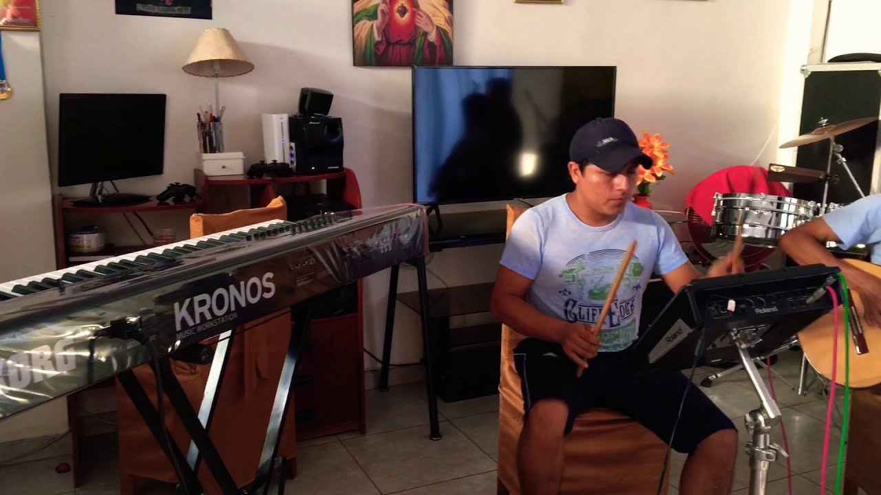 Kevin Pedraza & La Auténtica Pasión- Mix bombas, ensayo