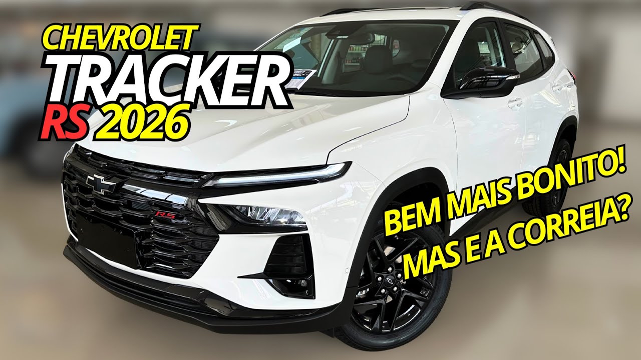 Novo Chevrolet Tracker RS 2026 - A VERSÃO MAIS BONITA DA TRACKER!