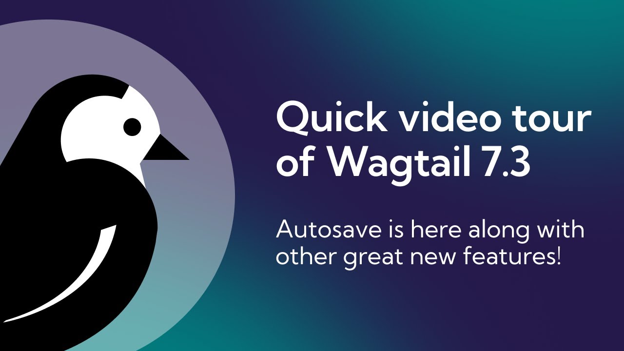 Краткий видеообзор Wagtail CMS 7.3 | Автосохранение, настройки блоков и многое другое!