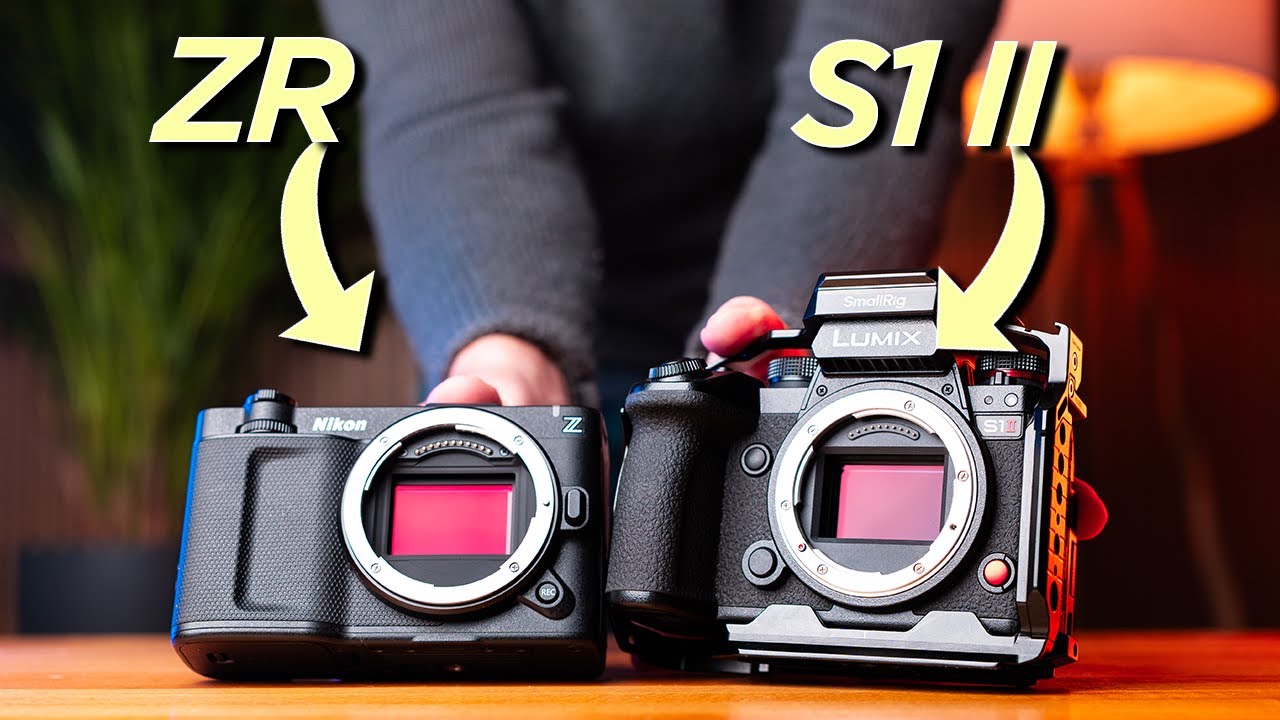 Nikon ZR vs Lumix S1 II – RED DNA vs LUMIX Color Science