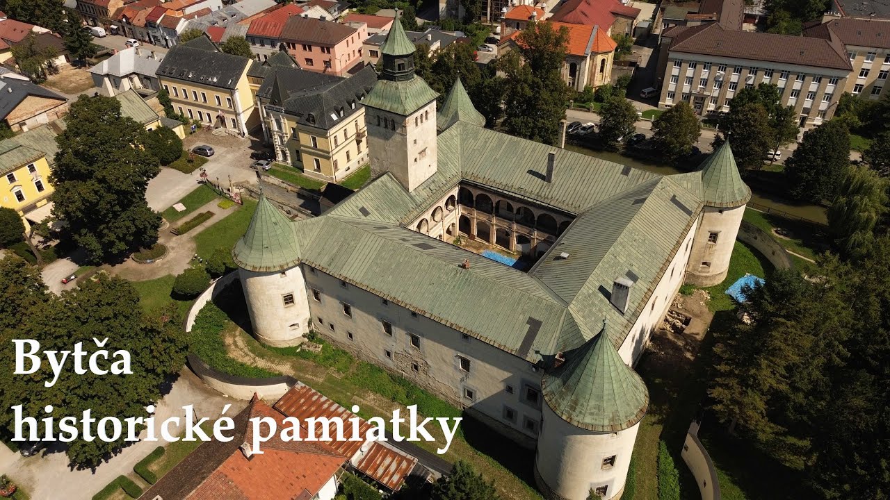 Bytča - historické pamiatky ( zámok, sobášny palác, synagóga )