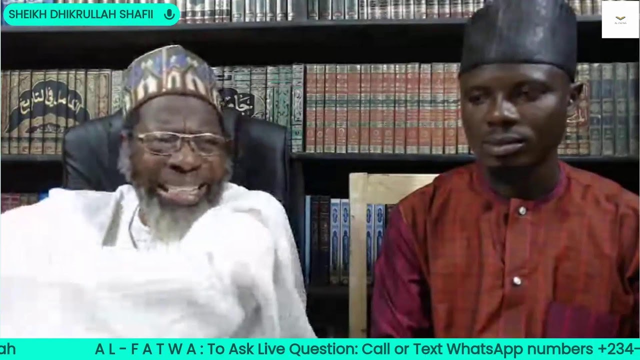 Al-Fatwa with Sheikh Live (Episode 88 Full) al-Mufti: Sheikh Dhikrullahi Shafii