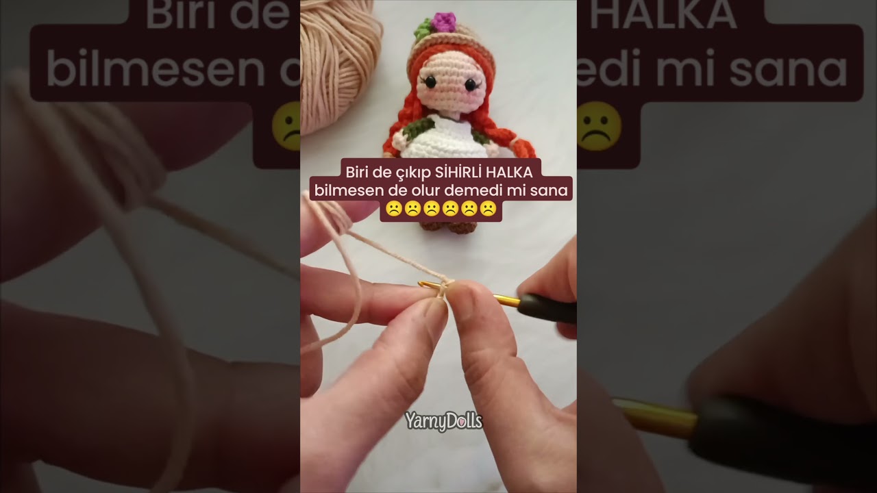 Amigurumi &ouml;ğrenmek ister miydin #amigurumi #amigurumicrochet #amigurumioyuncak #amigurumitarif