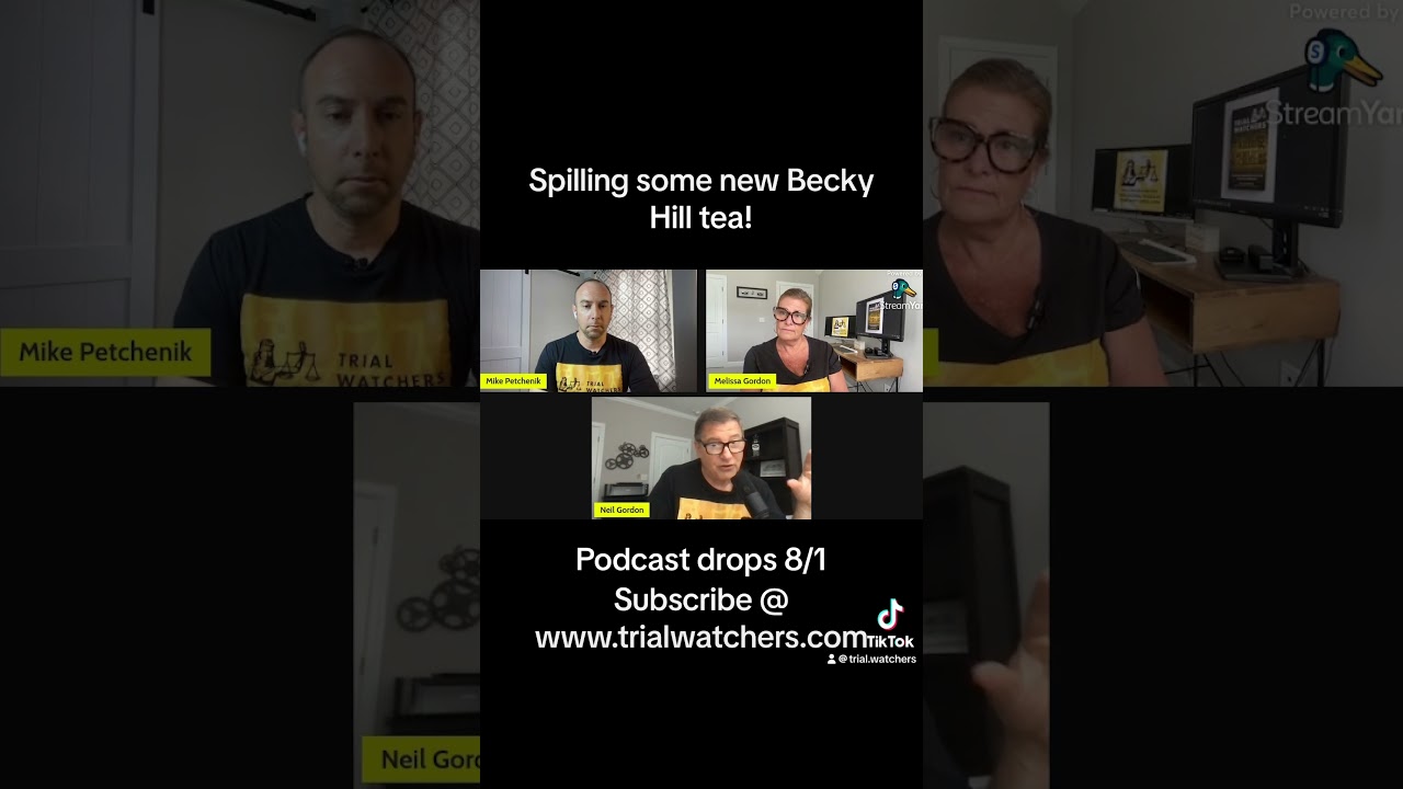 Spilling Becky Hill tea! #murdaughsaga #crime #trialcoverage #podcast #murdaughtrial #crimegenre