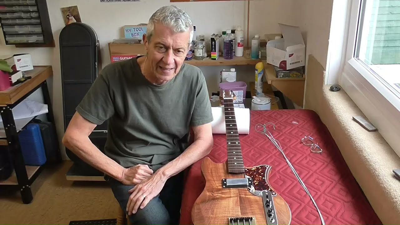 Nava Bass Guitar Build Pt8