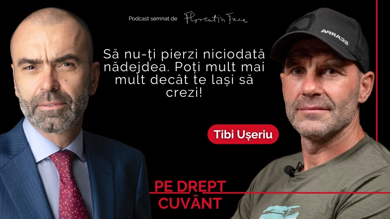 TIBI UȘERIU: CEA MAI IMPORTANTĂ CURSĂ E CEA A EXISTENȚEI NOASTRE. ABANDONUL? NU EXISTĂ!